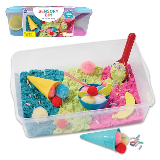 8 Pack: Creativity for Kids® Ice Cream Shop Sensory Bin